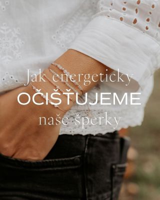 ✨ Každý šperk předtím, než se vydá k vám, očišťujeme ve vodě z podzemního labyrintu Ravne pod pyramidou Slunce v Bosně. 💧...
