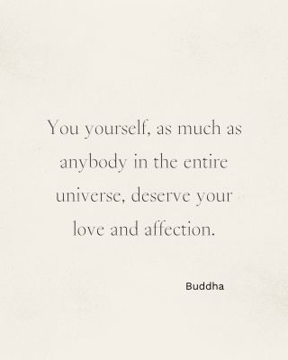 Nezapomeň, lásku, kterou rozdáváš ostatním, si zasloužíš i ty sama. 💫