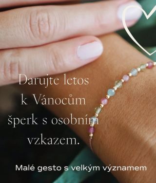 Hledáte originální dárek nejen pod 🎄pro vaše blízké? Autorský šperk s osobním vzkazem, který za vás rádi ručně napíšeme na...